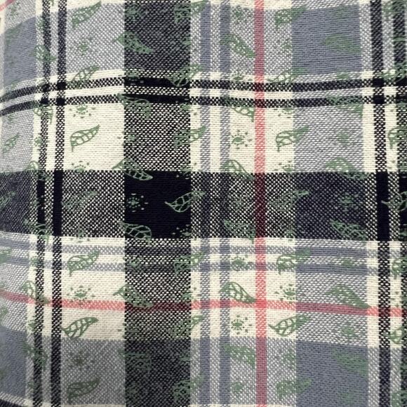 NZA New Zealand Auckland Shirt Mens Large Blue Plaid Waitaki Button Up Casual - Picture 8 of 16